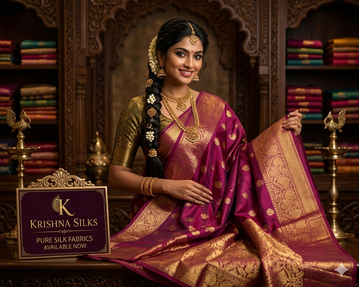 Embroidered Heritage Drape